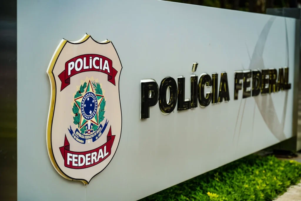 Fachada da Polícia Federal